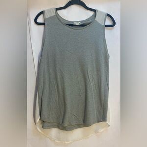 J.CREW Woman’s Gray Tank Top Blouse Size Small